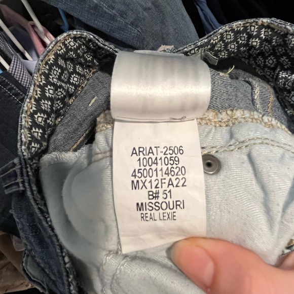 Ariat women’s boot cut jeans size 26 regular perfect rise - Picture 4 of 5